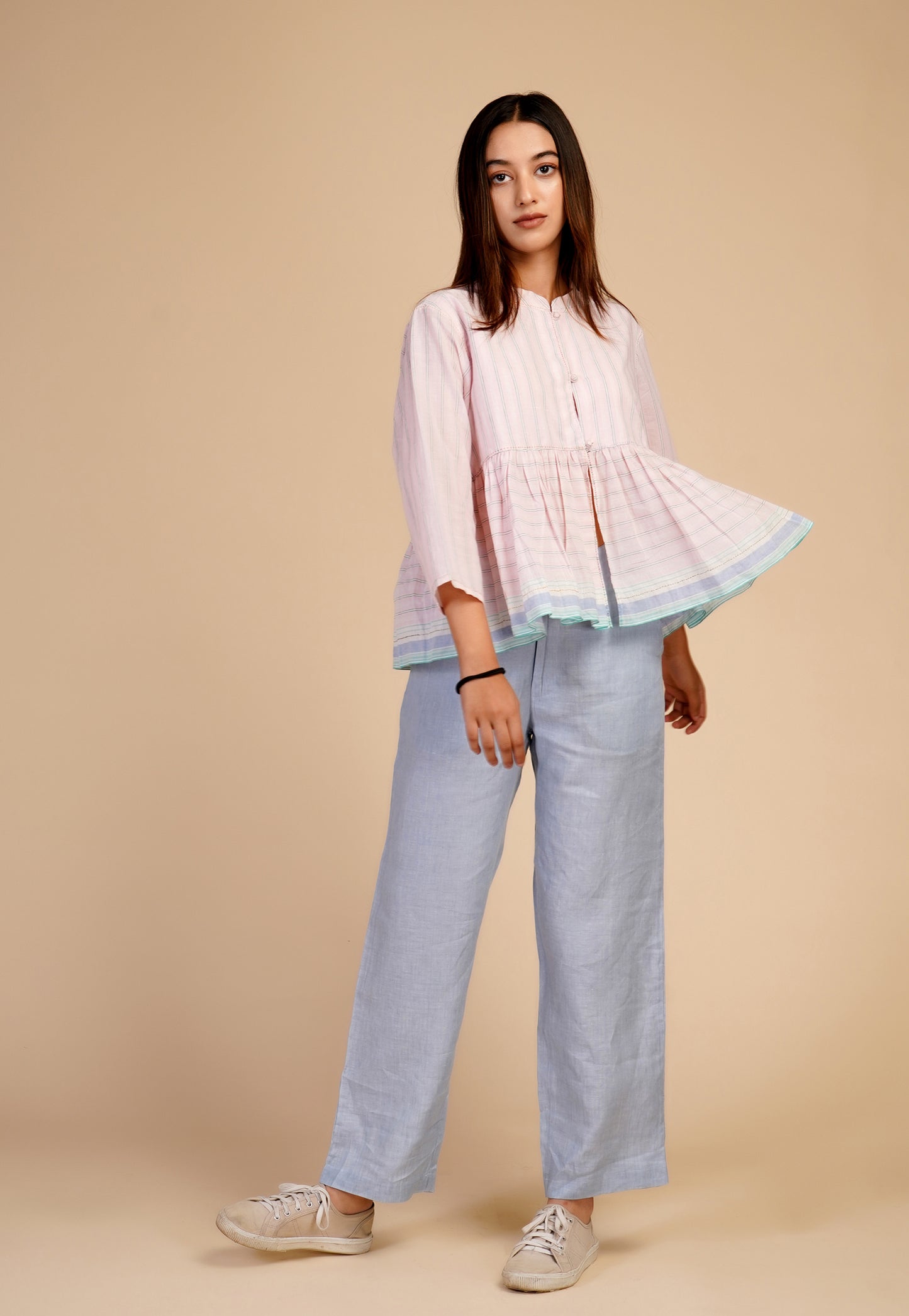 बाज़ार | BAZAR fine cotton shrug top