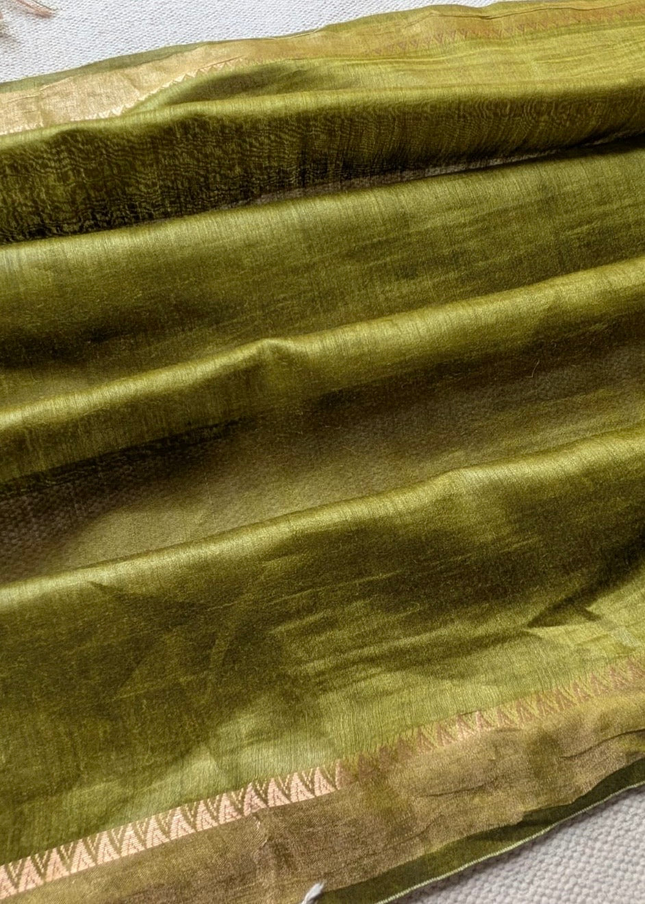 Tassar silk saree Heena