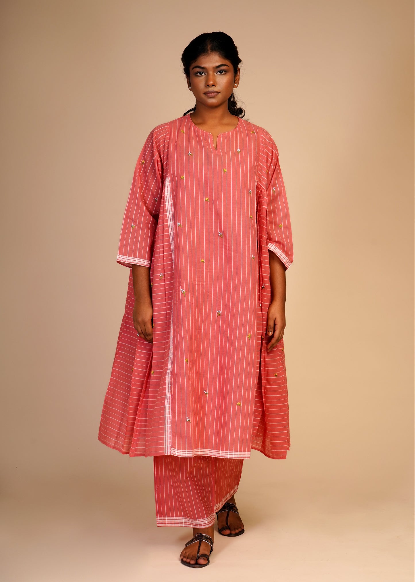 BAGEECHA SET, FINE COTTON HANDLOOM