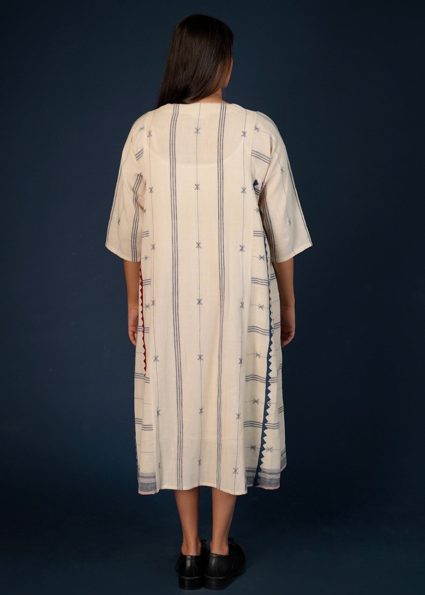 Chand, organic ctn bhujodi kali dress