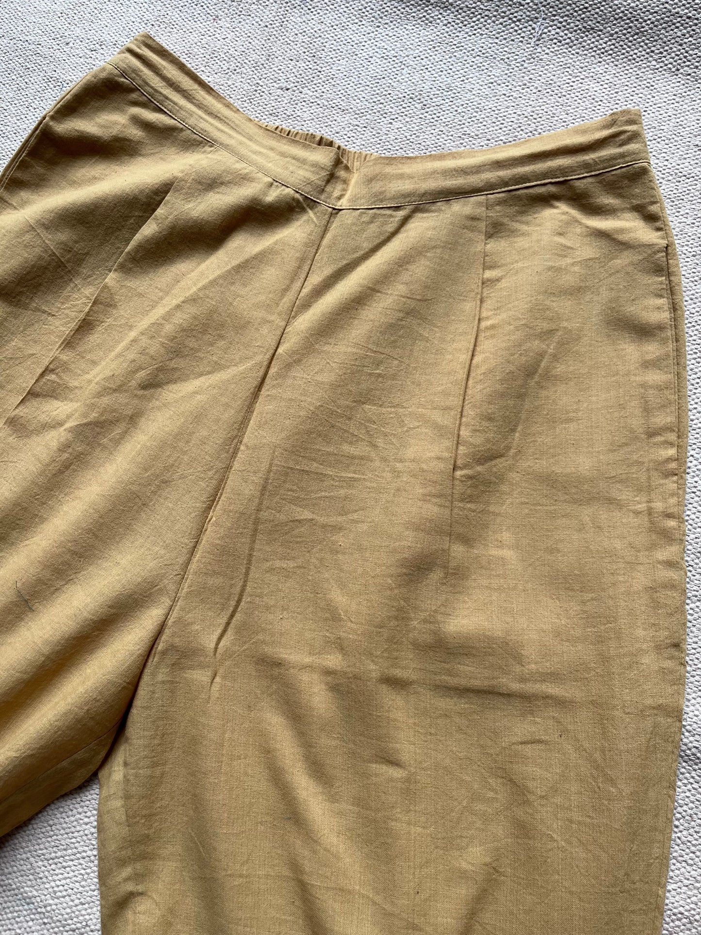 mustard pants