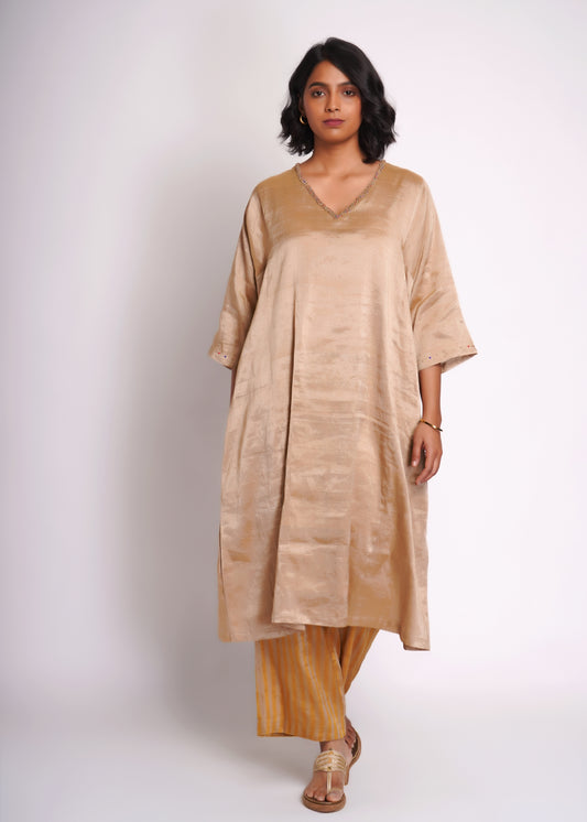 Jindan: Tissue Choga Co-ord Set