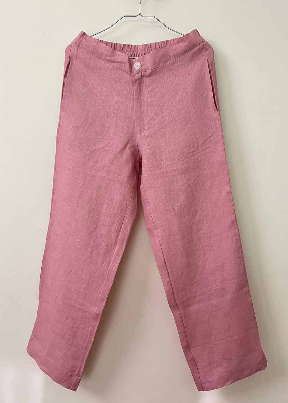 Linen Straight Fit Pant