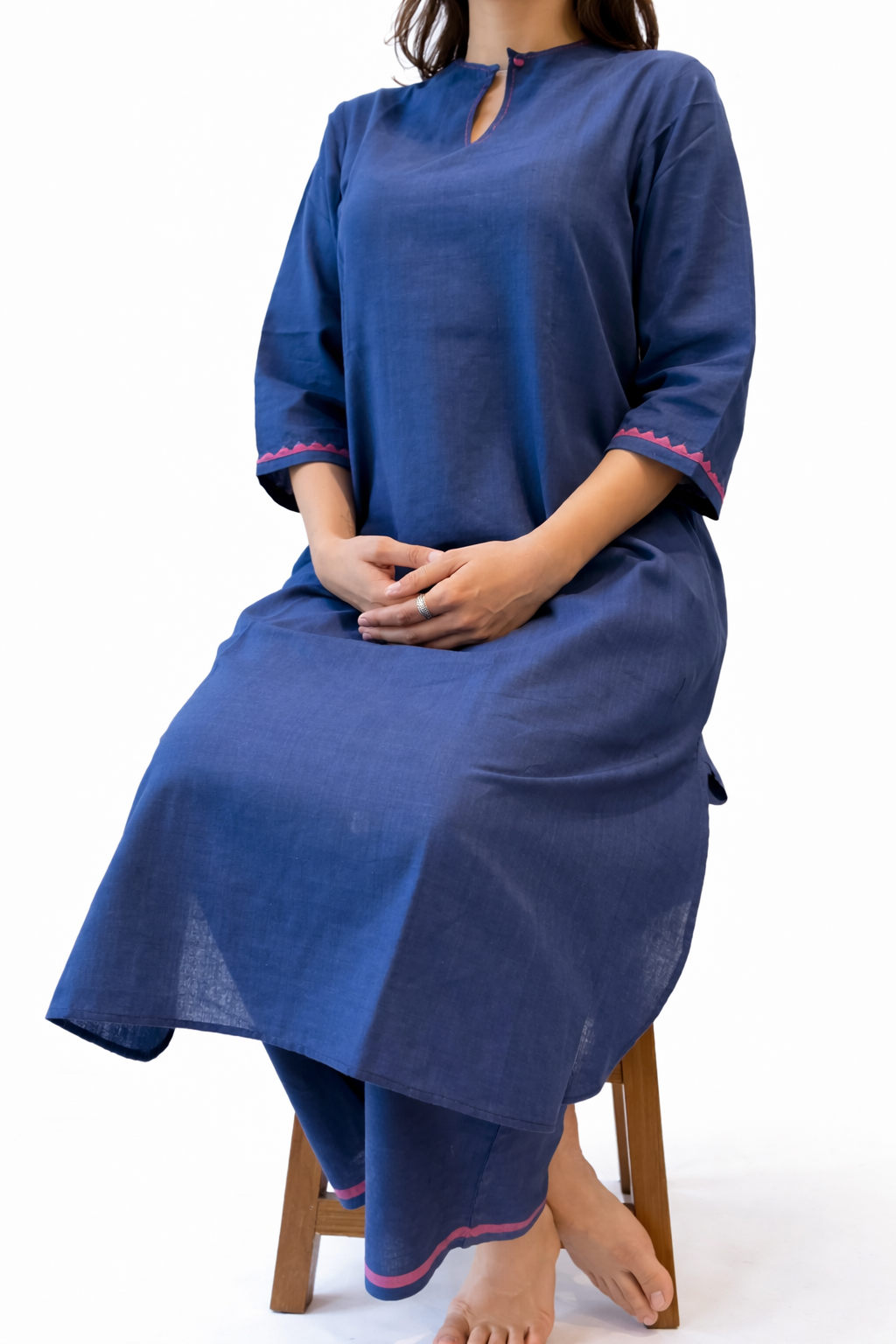 Roza indigo co-ord set