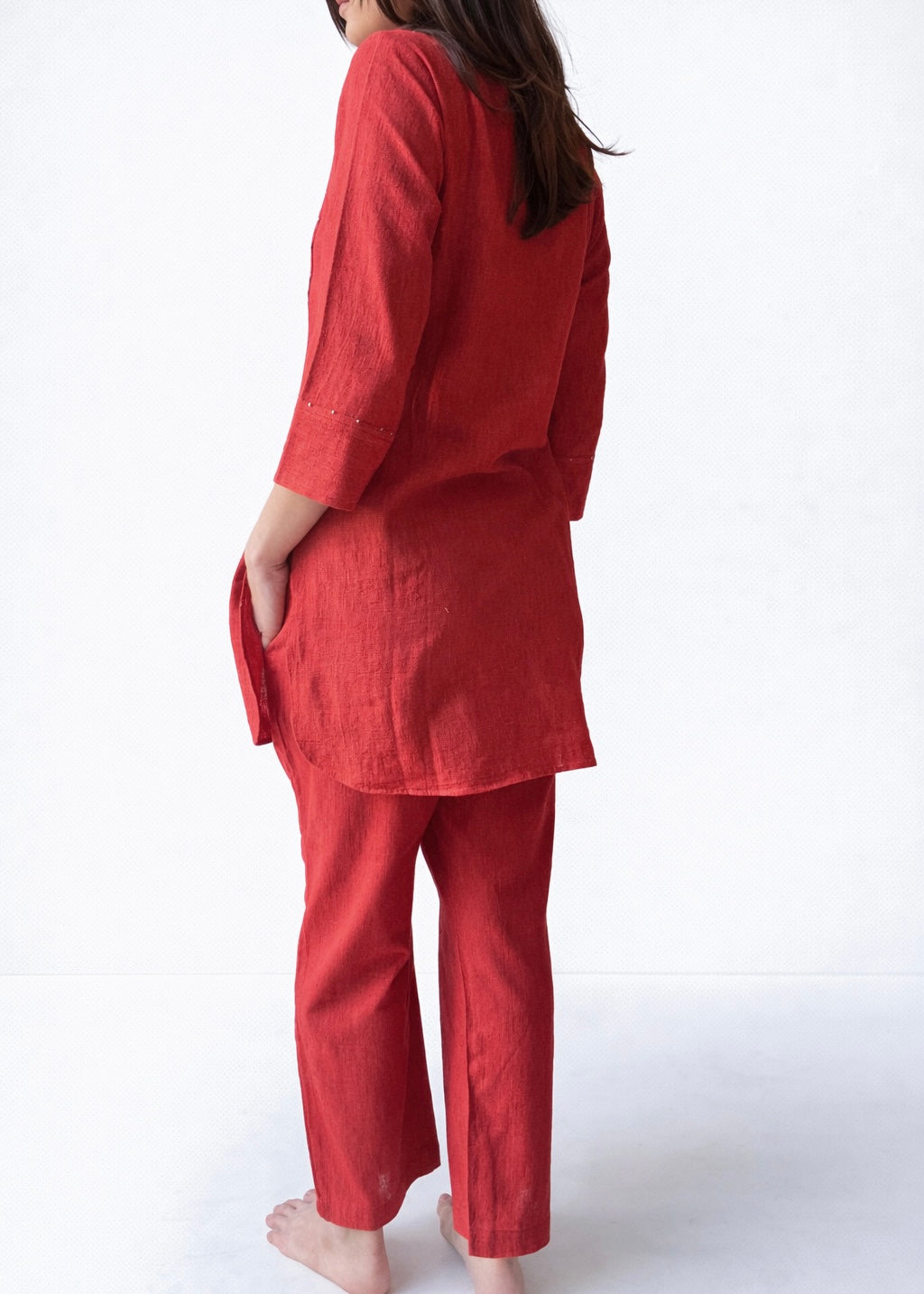 Geeta red co-ord set