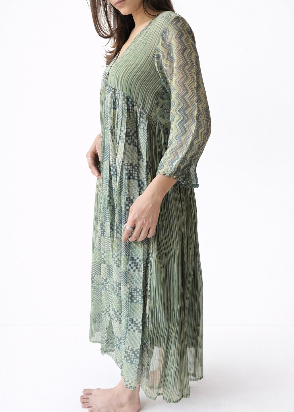 Simran overlay dress