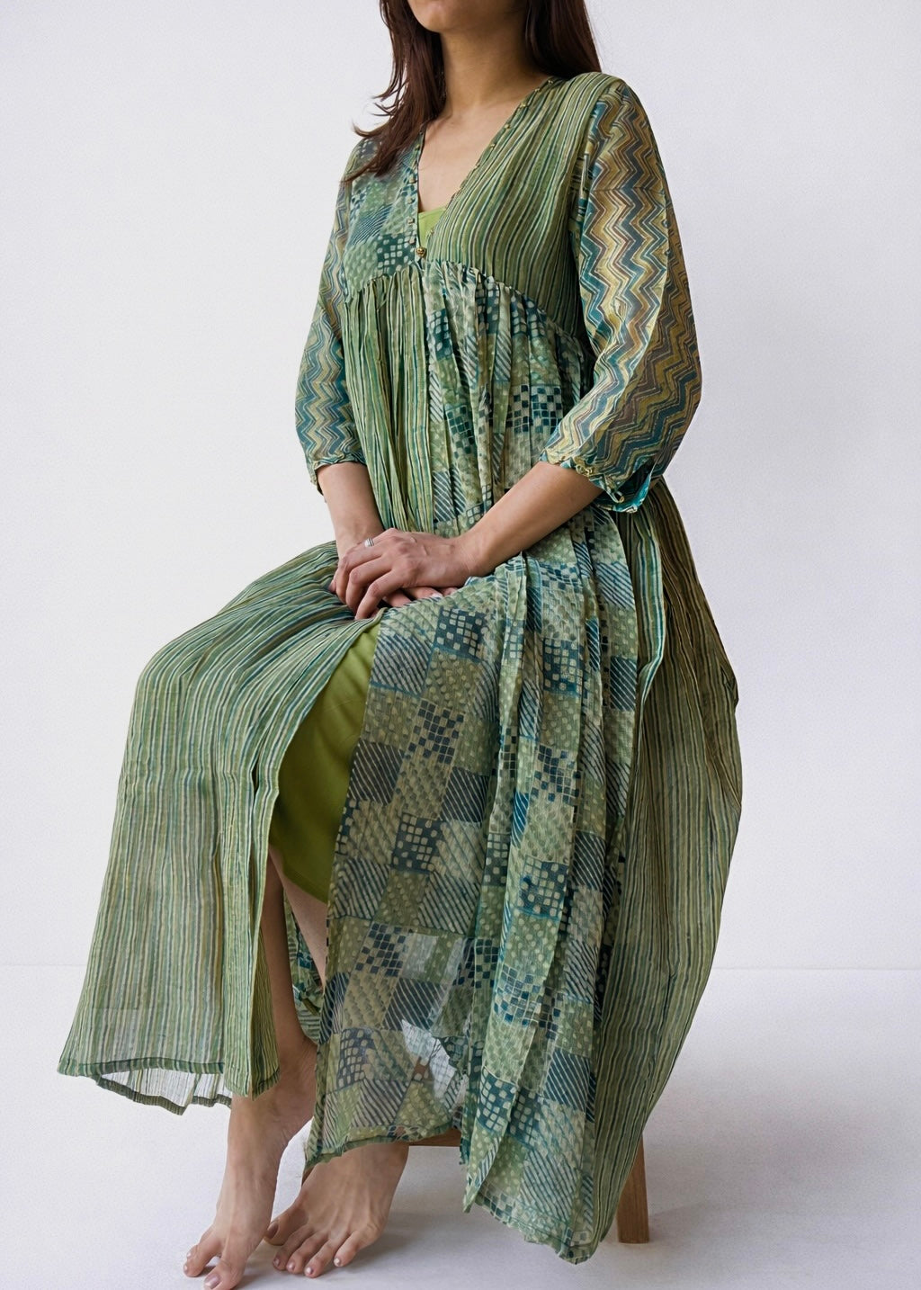 Simran overlay dress