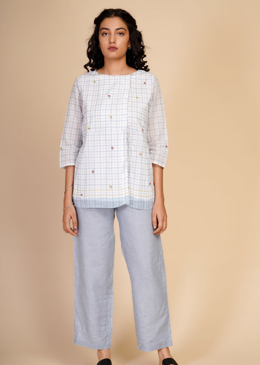 'Khel' Soft Handloom cotton top