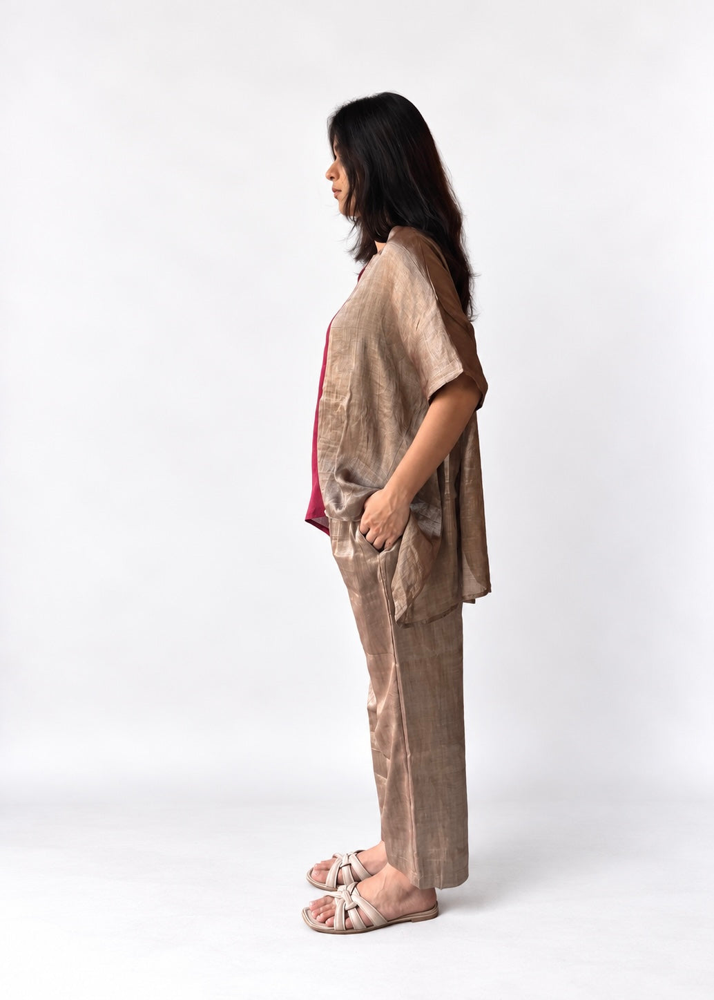 Chand tissue set- colour blocked