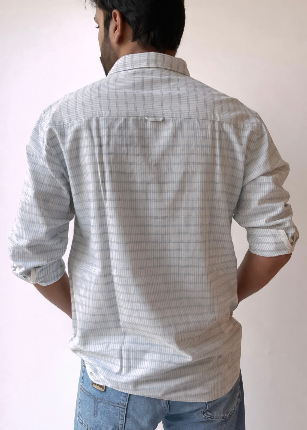 Naushad men’s checkered shirt