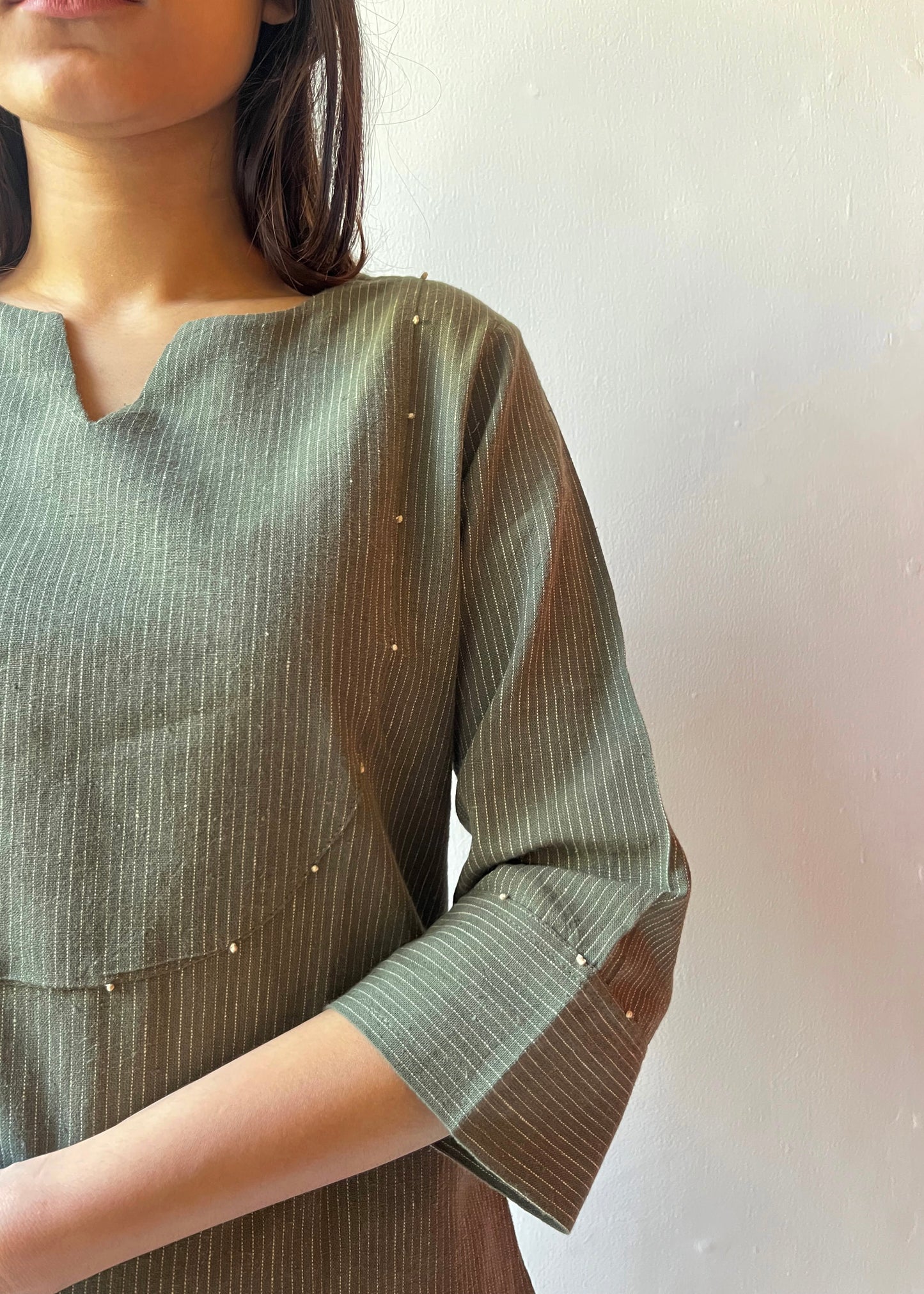 Geeta pin stripe co-ord set