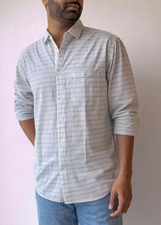 Naushad men’s checkered shirt