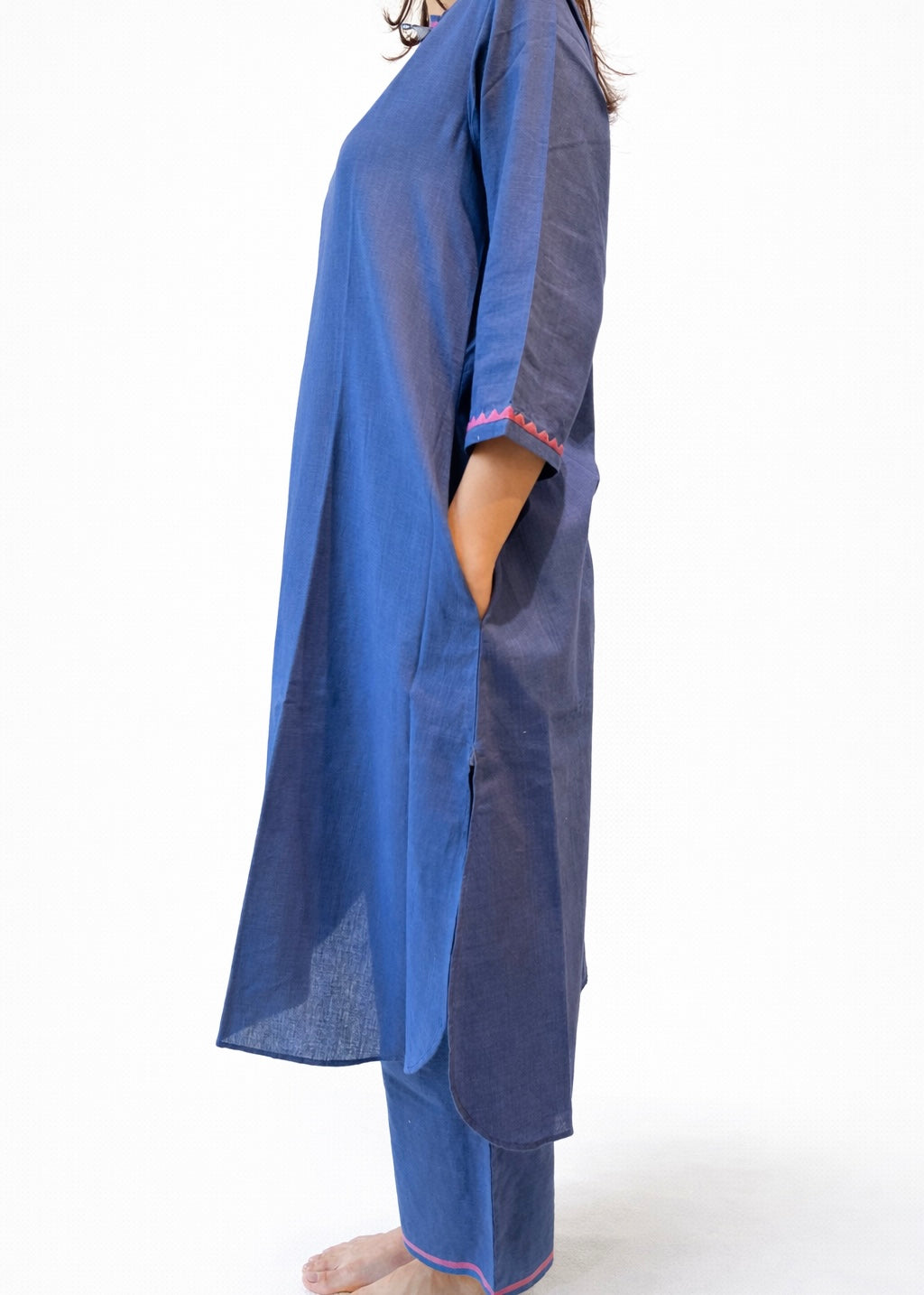 Roza indigo co-ord set