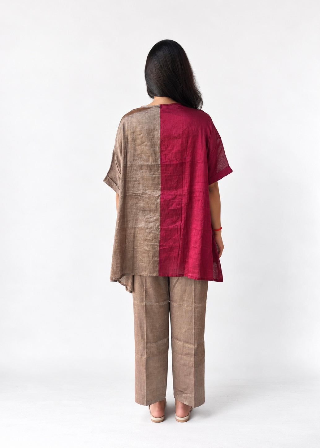 Chand tissue set- colour blocked