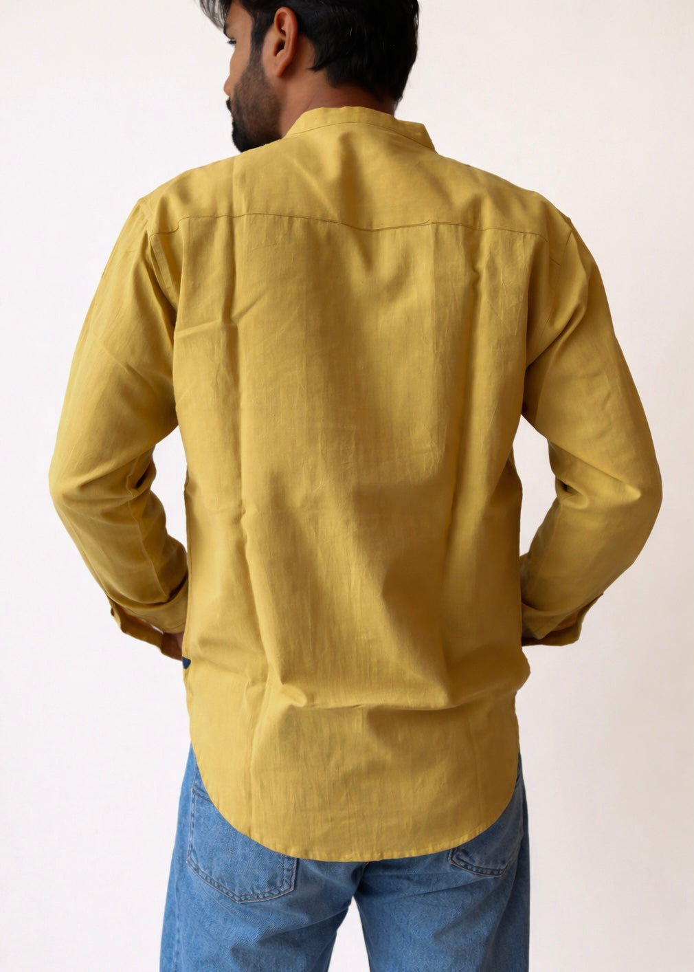 Naushad Yellow shirt for men