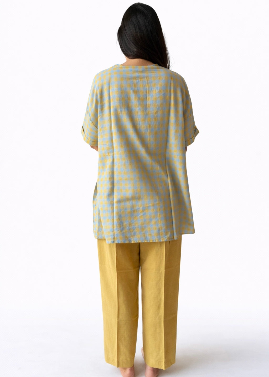 Chand mustard co-ord set