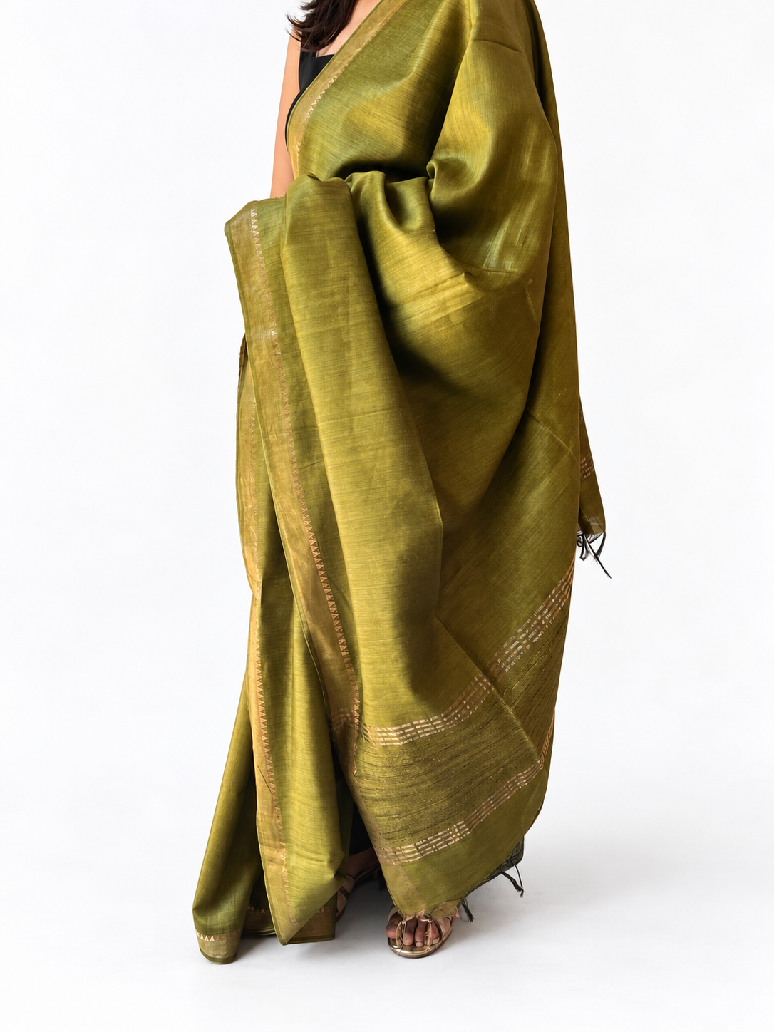 Tassar silk saree Heena