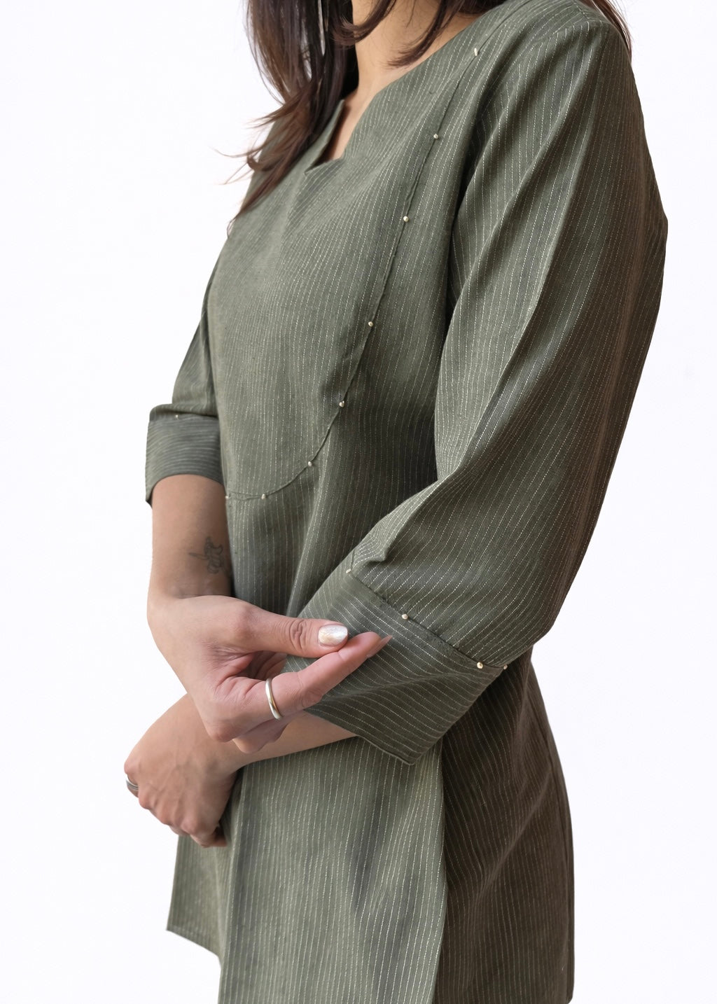 Geeta pin stripe co-ord set