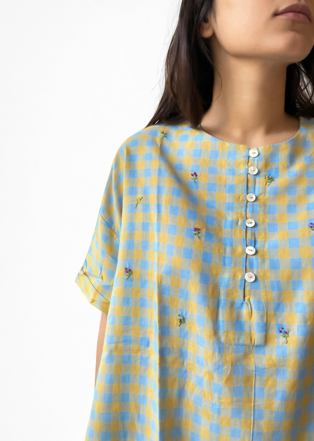 Chand mustard co-ord set