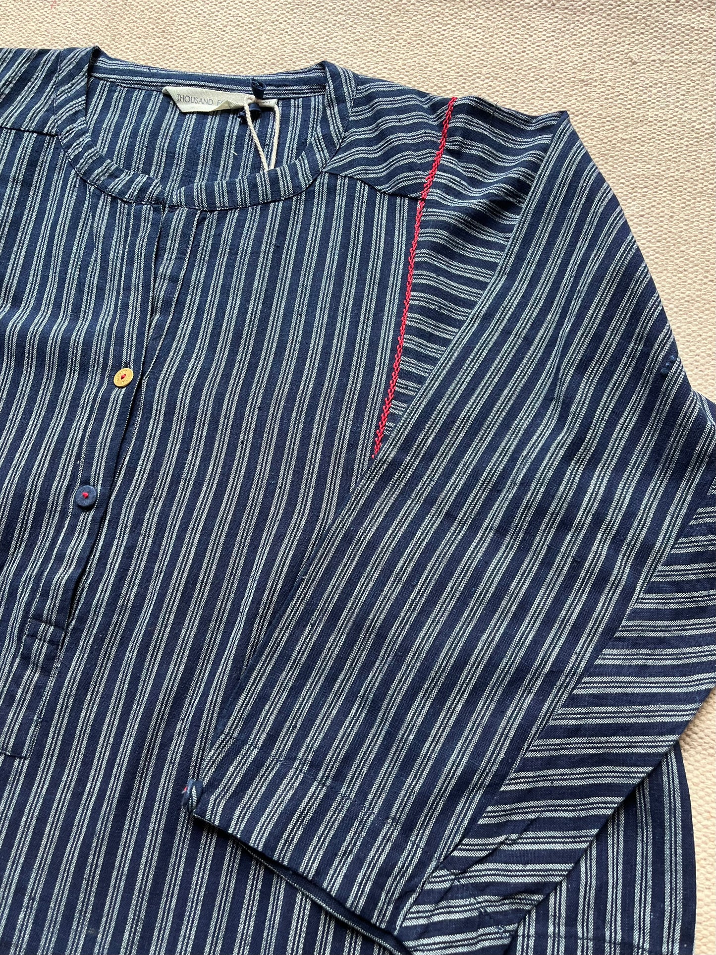 Lata indigo stripe dress