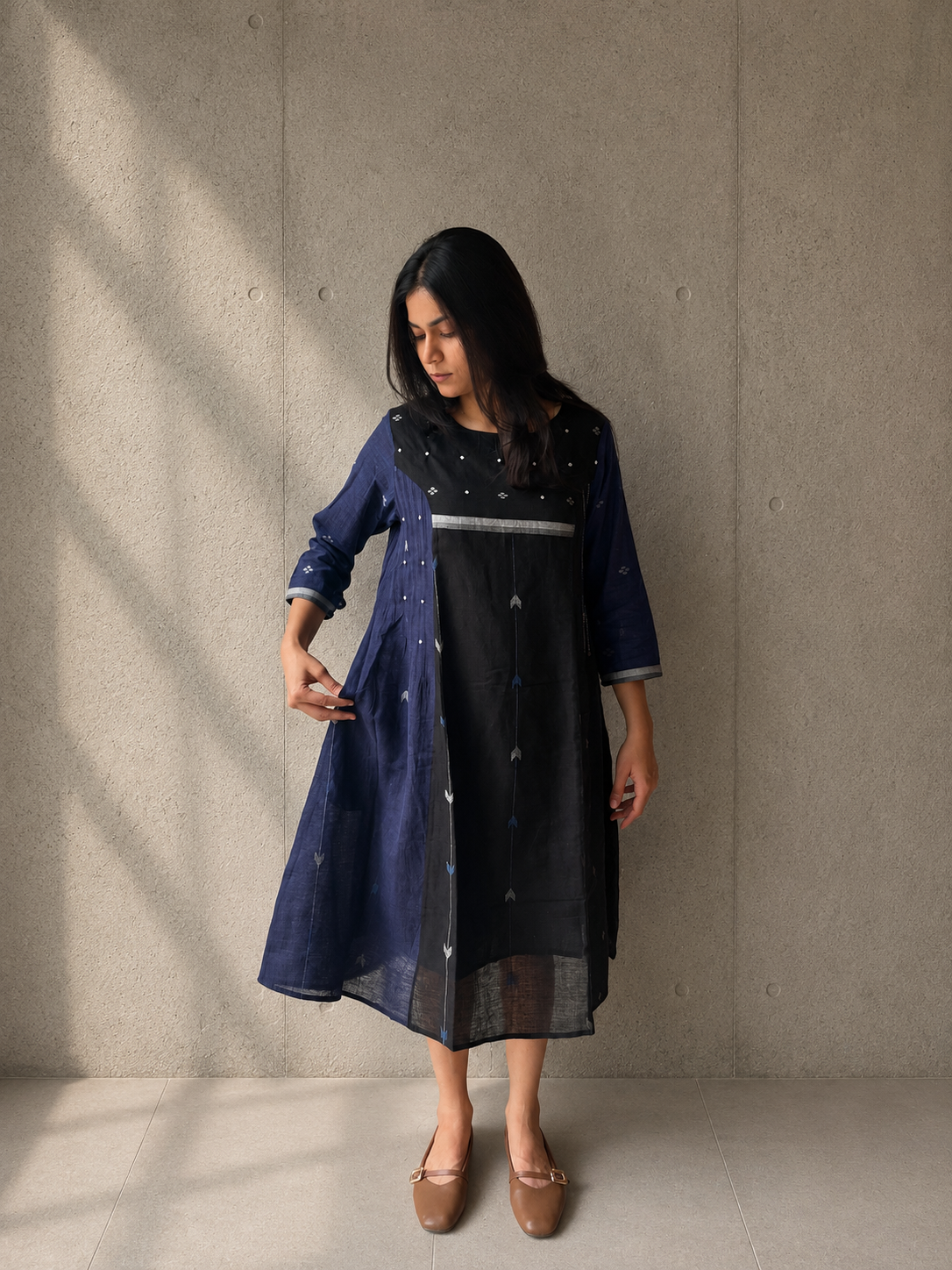 Adaah jamdani dress