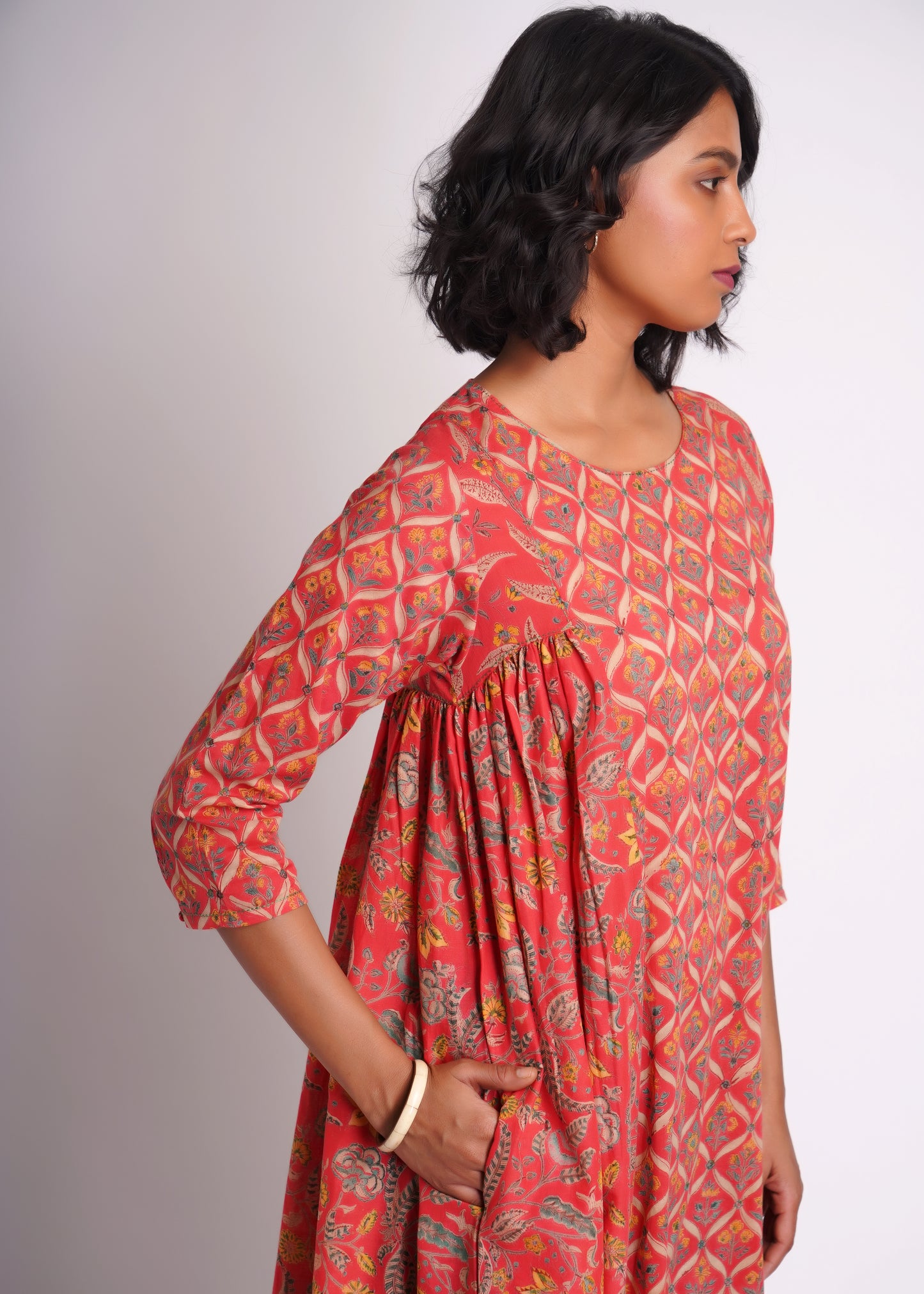 Mehr Handblock print Co-ord set