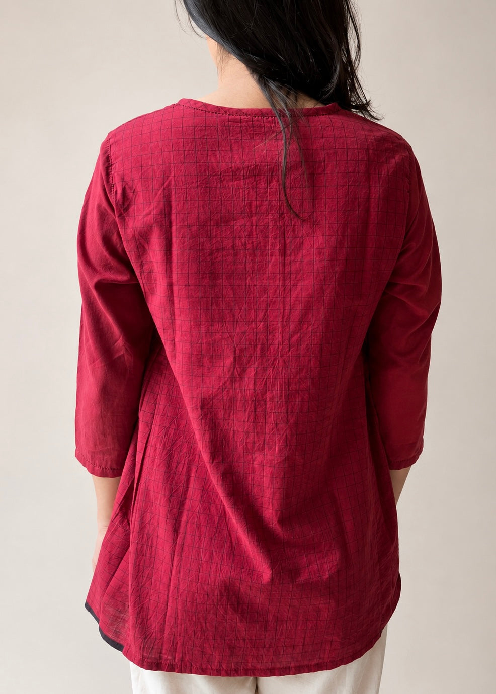ZOYA top with fine handcrafted details