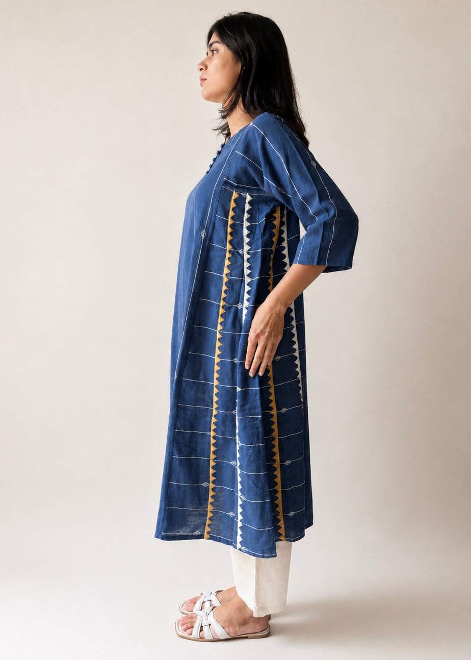 Jindan bhujodi indigo kali dress
