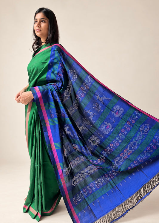 Tangaliya Saree peaocok blue