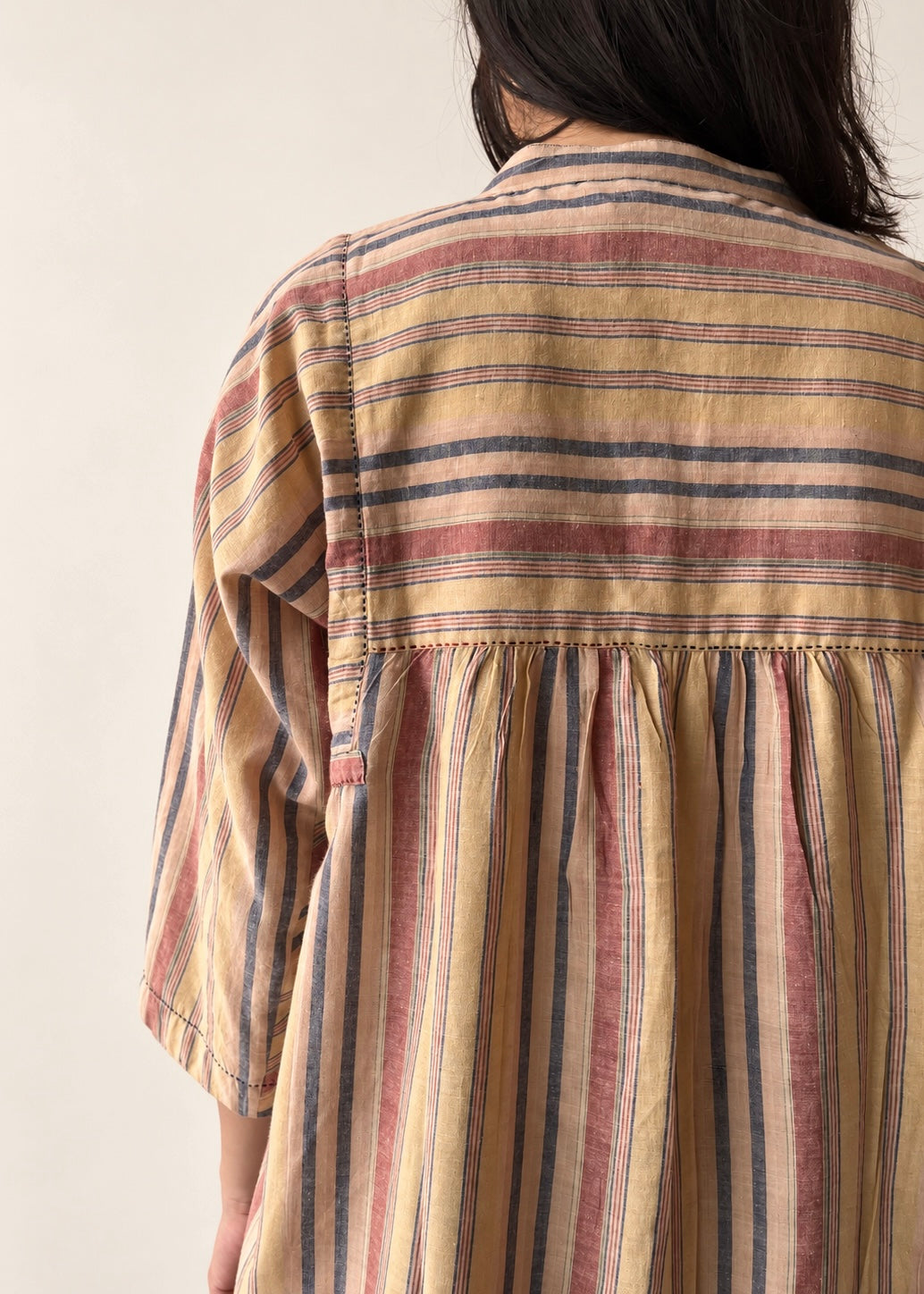 Lata Stripe shirt dress