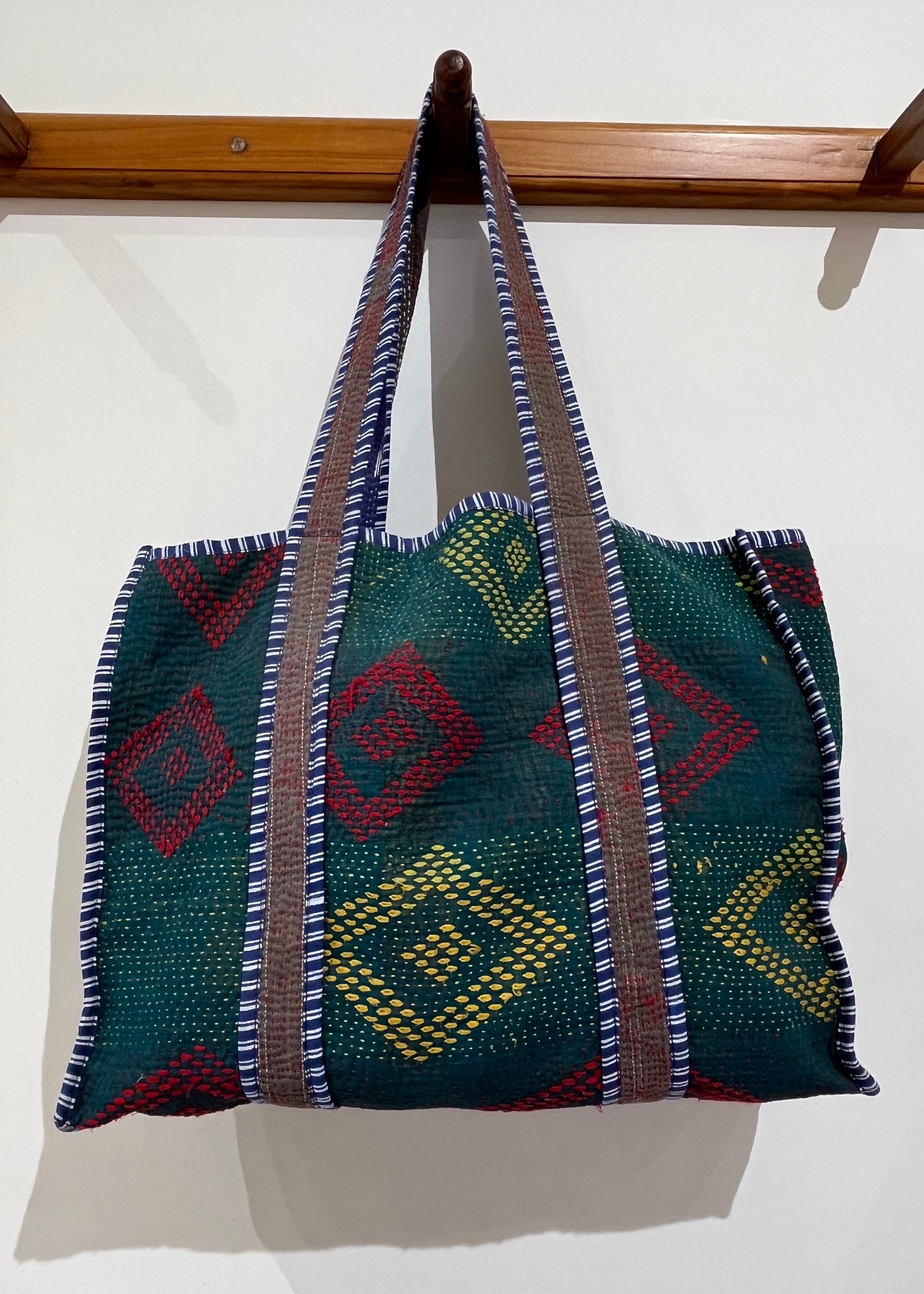 Vintage Tote Bag Handcrafted