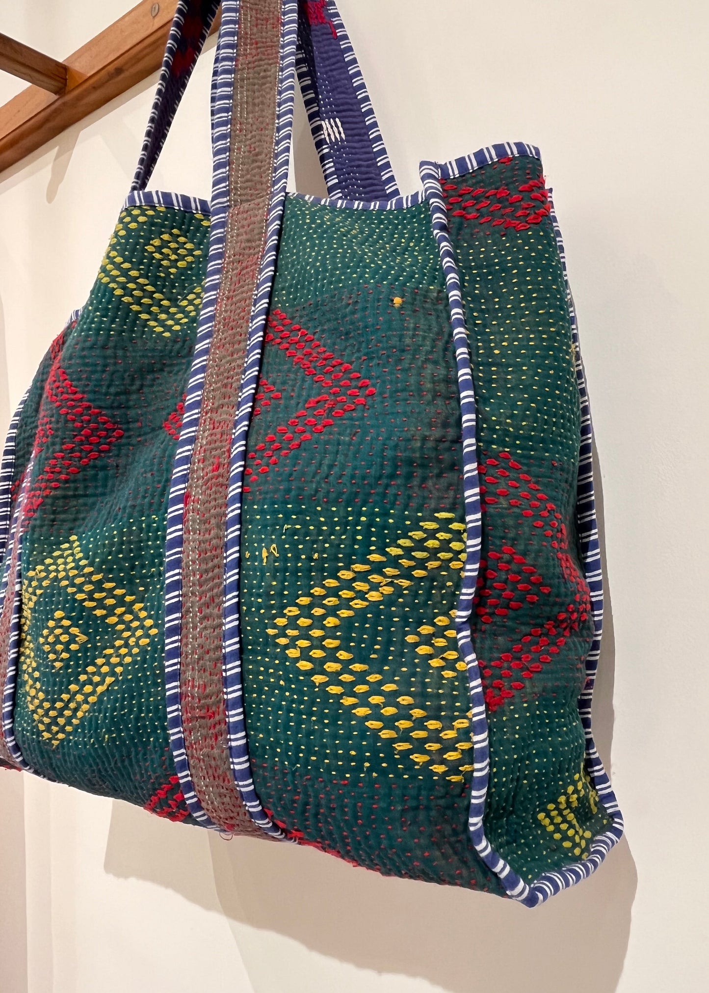 Vintage Tote Bag Handcrafted